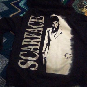 Scarface Zip Up Hoodie